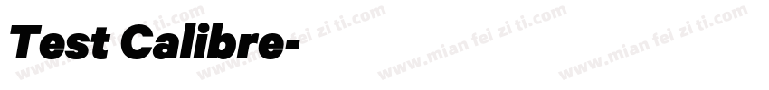 Test Calibre字体转换